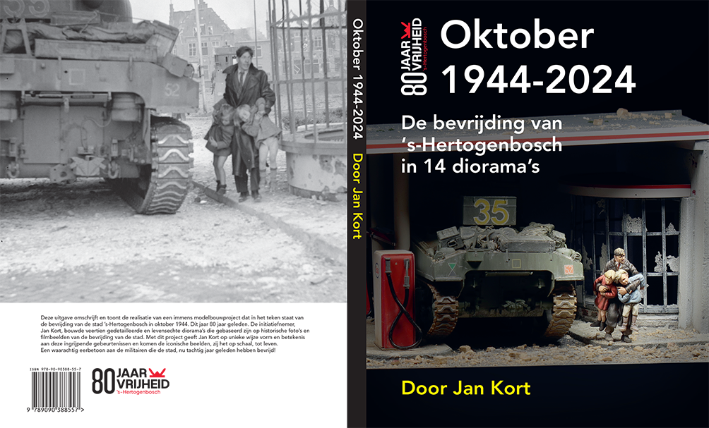 Oktober 1944-2024. De bevrijding van ‘s-Hertogenbosch  in 14 diorama’s